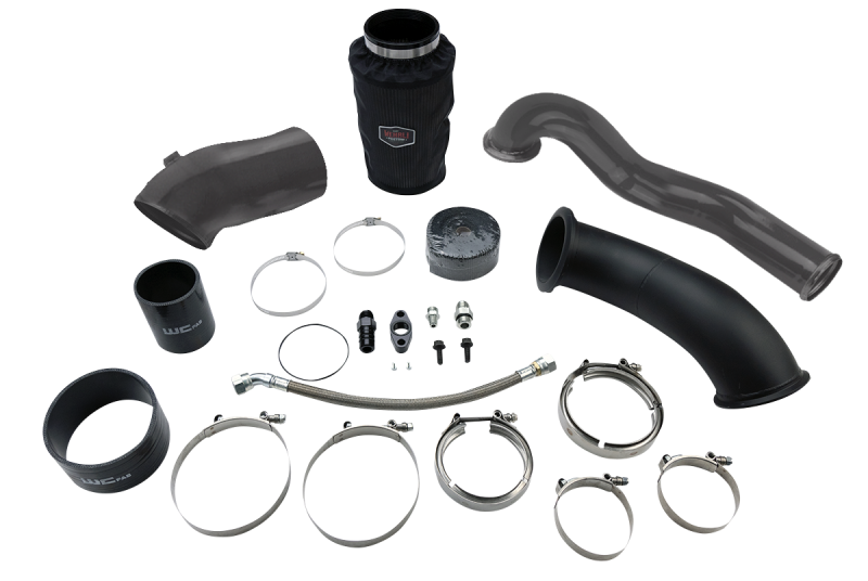 Wehrli Custom Fabrication - Wehrli Custom Fabrication 2004.5-2007 5.9L Cummins S400 High Mount 2nd Gen Swap Kit - WCF100486