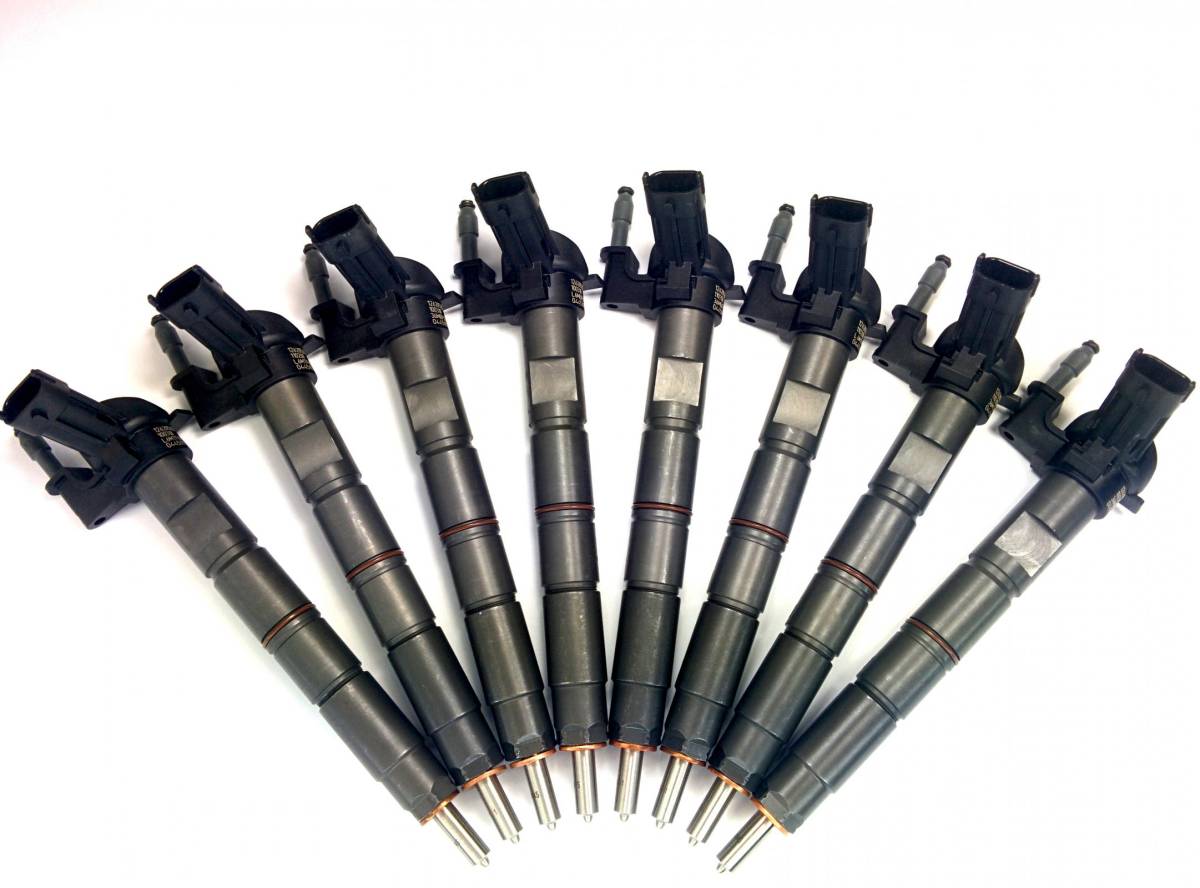 Dynomite Diesel - Dynomite Diesel Duramax 11-16 LML Reman Injector Set 45 Percent Over - DDPLML-100