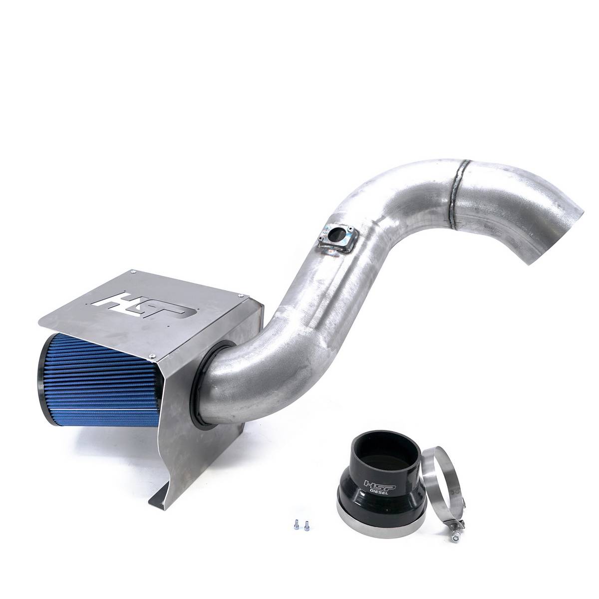 OE Quality Cold Air Intake System With Heat Shield – For Chevy Silverado / GMC Sierra 2500 HD 6.6L 2004-2005, Red/Black