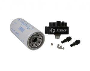 Fleece Performance - Fleece Performance L5P Fuel Filter Upgrade Kit (2017-2019 Short and Long Bed/2020-2024 Long Bed) - FPE-L5P-FFBA-1719