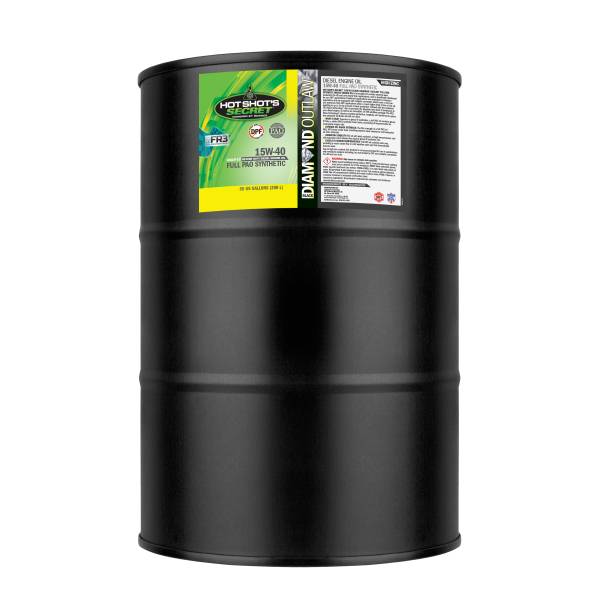 Hot Shot's Secret - Hot Shot's Secret BLACK DIAMOND OUTLAW 15W40 Engine Oil - 55 GAL DRUM