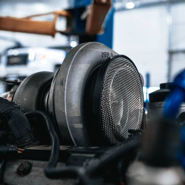 S&B - S&B Turbo Screen Guard With Velocity Stack - 3" (Black) 77-3024