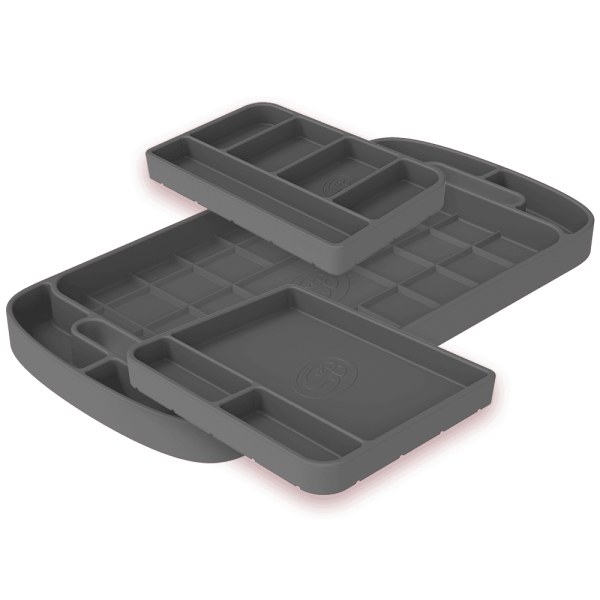 S&B - S&B Silicone Tool Tray 3pc. Set - Lime Green 80-1000