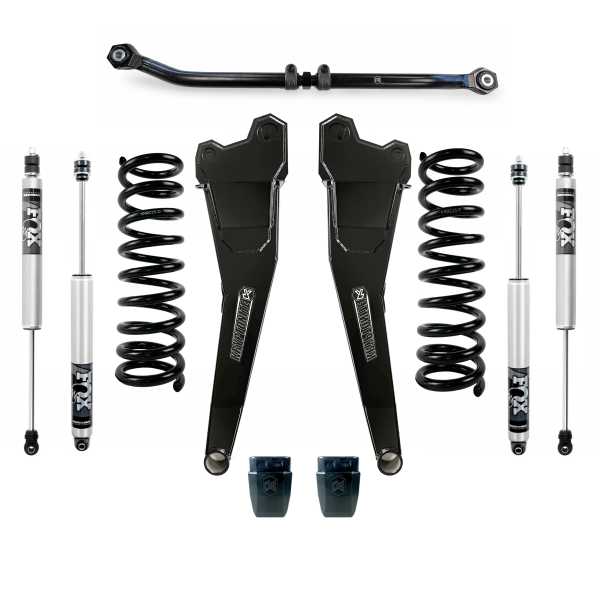 KRYPTONITE - KRYPTONITE RAM 2500 STAGE 3 LEVELING KIT WITH FOX SHOCKS 2014-2025 (KRDD14STAGE3FOX) - KRDD14STAGE3FOX