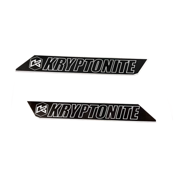 KRYPTONITE - KRYPTONITE UPPER CONTROL ARM LOGO PLATES UCA99 (KRUCA99PLATES) - KRUCA99PLATES