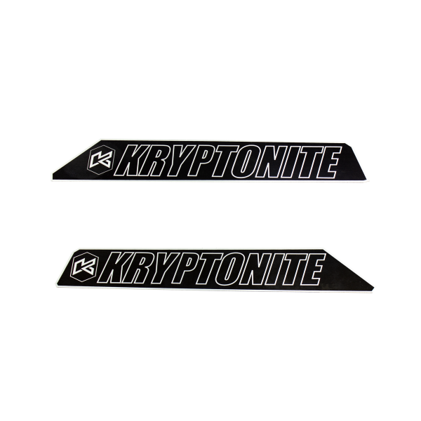 KRYPTONITE - KRYPTONITE UPPER CONTROL ARM LOGO PLATES FOR UCA10/UCA12/UCA13 - KRUCA10PLATES