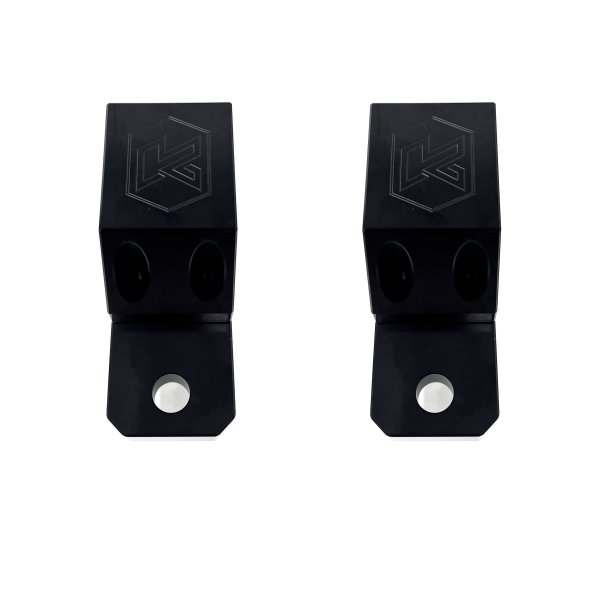 KRYPTONITE - KRYPTONITE FORD SUPER DUTY F450/F550 DUAL STEERING STABILIZER ADAPTOR KIT 2017+ - KRFSS45