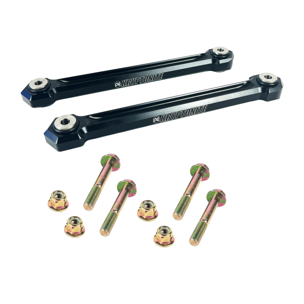 KRYPTONITE - KRYPTONITE POLARIS TURBO R/PRO S DEATH GRIP REAR SWAY BAR END LINKS 2022+ (KRZRRSB6) - KRZRRSB6