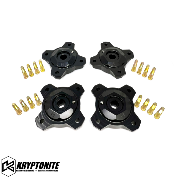 KRYPTONITE - KRYPTONITE DEATH GRIP POLARIS PRO XP 2020-2023 HUB ASSEMBLY/STUD KIT - KRZRWHA2-S4