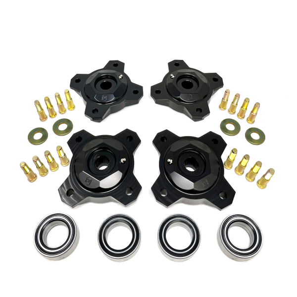 KRYPTONITE - KRYPTONITE DEATH GRIP POLARIS RZR XP 2014-2022 DELUXE HUB ASSEMBLY KIT (KRZRWHA1-DLX) - KRZRWHA1-DLX