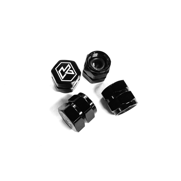 KRYPTONITE - KRYPTONITE MACHINED ALUMINUM VALVE STEM CAPS FOR STANDARD SCHRADER VALVE - KRVSC