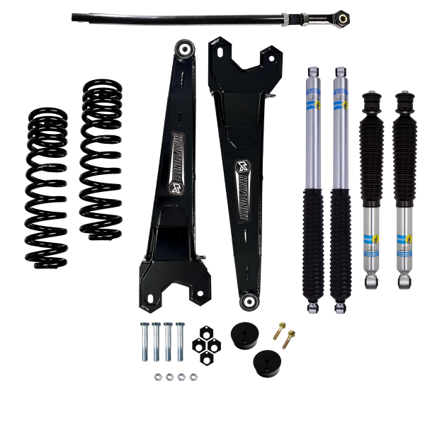 KRYPTONITE - KRYPTONITE FORD SUPER DUTY F250/F350 STAGE 3 LEVELING KIT WITH BILSTEIN SHOCKS 2005-2016 - KRFD05STAGE3BIL
