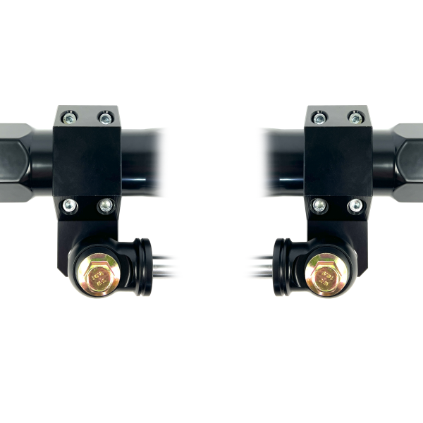 KRYPTONITE - KRYPTONITE FORD SUPER DUTY F250/F350 DEATH GRIP DUAL STEERING STABILIZER KIT 2005-2025 - KRFSS03