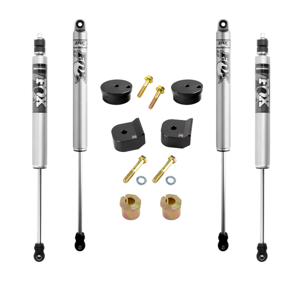 KRYPTONITE - KRYPTONITE FORD SUPER DUTY F250/F350 STAGE 1 LEVELING KIT WITH FOX SHOCKS 2005-2016 - KRFD05STAGE1FOX