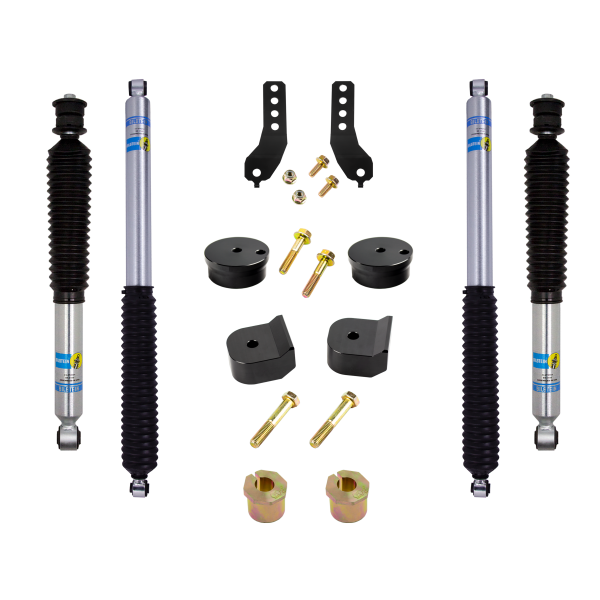KRYPTONITE - KRYPTONITE FORD SUPER DUTY F250/F350 STAGE 1 LEVELING KIT WITH BILSTEIN SHOCKS 2017-2025 (KRFD17STAGE1BIL) - KRFD17STAGE1BIL