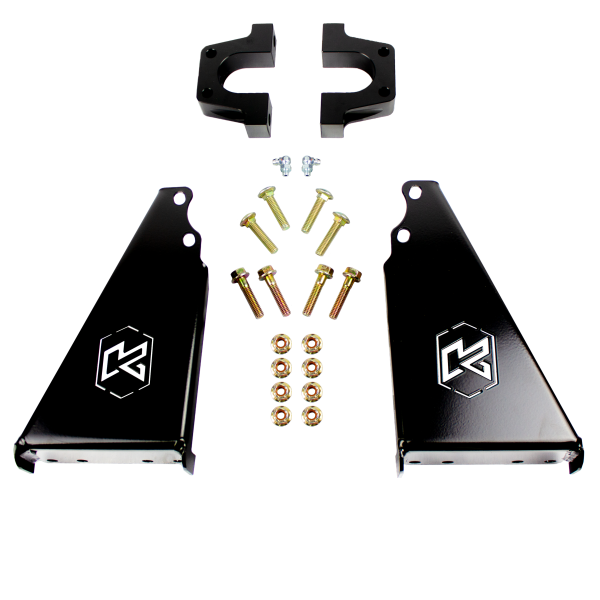 KRYPTONITE - KRYPTONITE POLARIS RZR DEATH GRIP REAR SWAY BAR FRAME REINFORCEMENT KIT 2014-2021 XP (KRZRRSB3) - KRZRRSB3