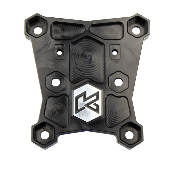KRYPTONITE - KRYPTONITE CAN-AM MAVERICK X3 DEATH GRIP REAR RADIUS PLATE 2017-2021 - PLATE KIT WITH TOW HOOK - KRX3RP1