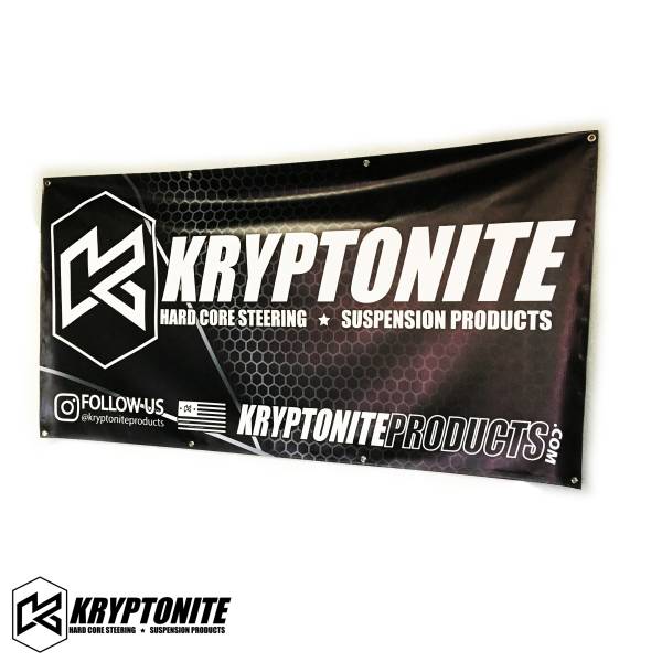 KRYPTONITE - KRYPTONITE SHOP BANNER 3' X 6' - CLASSIC - KRYBANNER-1