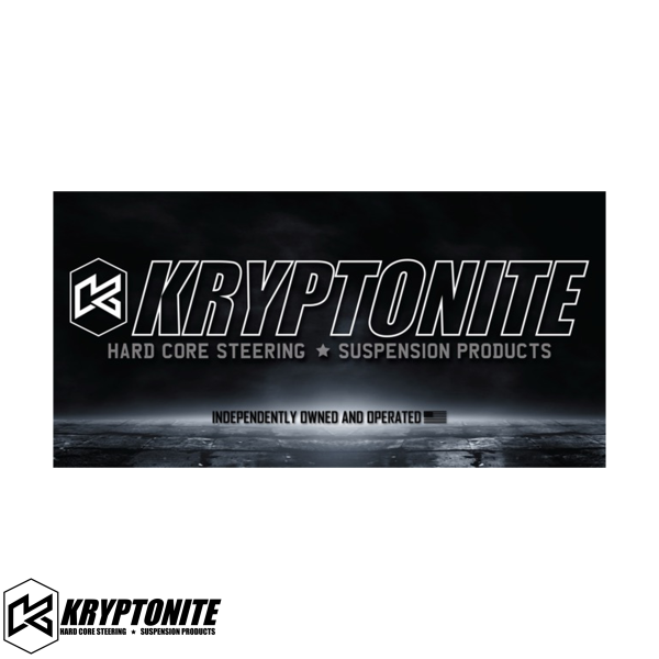 KRYPTONITE - KRYPTONITE SHOP BANNER 3' X 6' - MODERN - KRYBANNER-2