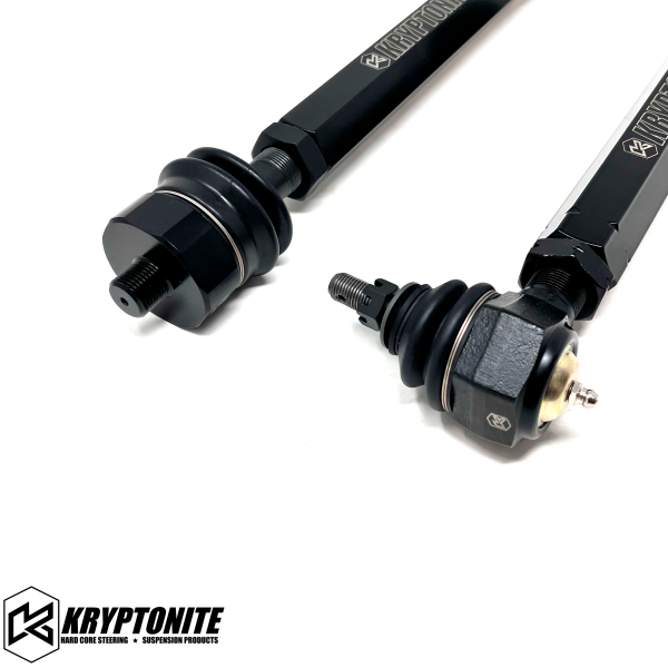 KRYPTONITE - KRYPTONITE TIE RODS 1999-2006 GM 1500 6 LUG TRUCKS/SUVS - Oversized Stud, Lift Spindle, TCS, CST, McGaughys, Etc. - KRTR12-FT
