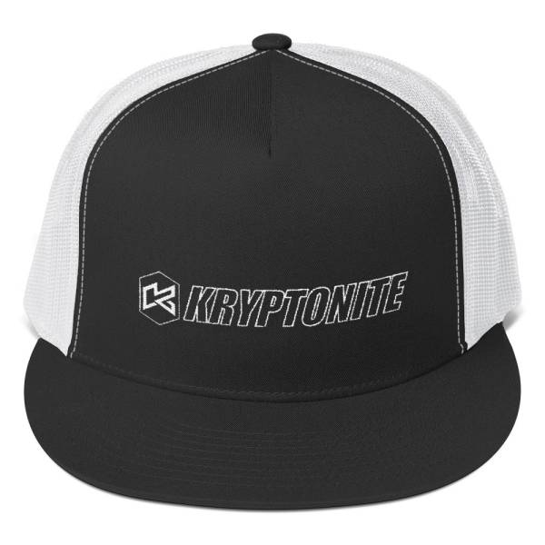 KRYPTONITE - KRYPTONITE MESH BACK HAT - Black/ White - 7784989