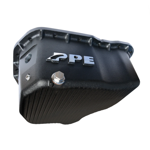 PPE - PPE Black High-Capacity Deep Duramax Engine Oil Pan for 2001-2010 6.6L