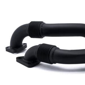 HSP Diesel - HSP Diesel 2001-2004 Chevrolet / GMC 2 inch Replacement Up-Pipes - 031-HSP - Image 4