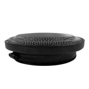 S&B Turbo Screen Guard With Velocity Stack - 4" (Green) 77-3006