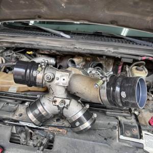S&B Hot and Cold Side Boot Kit for 1999.5-2003 Ford F250/F350, 7.3L Powerstroke 83-2011