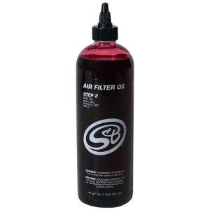 S&B 16 oz. Bottle of Air Filter Oil - Red 88-0010