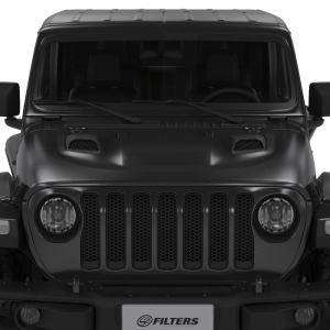 S&B Air Hood Scoops For Jeep Wrangler Rubicon / Gladiator (Scoops ONLY) AS-1015