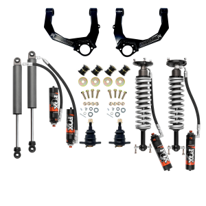KRYPTONITE STAGE 3 LEVELING KIT WITH FOX PERFORMANCE ELITE SHOCKS FOR 1/2 TON 6 LUG TRUCKS 2019+ - KR19STAGE3FOXPE