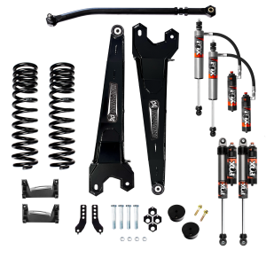 KRYPTONITE - KRYPTONITE FORD SUPER DUTY F250/F350 STAGE 3 LEVELING KIT WITH 2.5 PERFORMANCE ELITE FOX SHOCKS 2017-2025 (KRFD17STAGE3FOXPE) - KRFD17STAGE3FOXPE - Image 1
