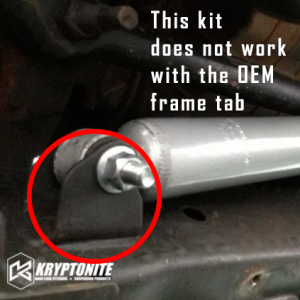 KRYPTONITE - KRYPTONITE FOX STEERING STABILIZER KIT FOR 2015–2025 CHEVY/GMC 2500HD/3500HD - KRSS15FOX - Image 5