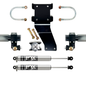 KRYPTONITE - KRYPTONITE FORD SUPER DUTY 2005-2025 DUAL STEERING STABILIZER KIT WITH FOX 2.0 SHOCKS - KRFDSS05S - Image 1
