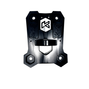 KRYPTONITE POLARIS RZR DEATH GRIP REAR RADIUS PLATE 2022+ PRO R/TURBO R/PRO S - PLATE KIT WITH TOW HOOK - KRZRPRO1