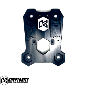 KRYPTONITE POLARIS RZR DEATH GRIP REAR RADIUS PLATE 2022+ PRO R/TURBO R/PRO S - PLATE KIT WITH TOW HOOK and HITCH BALL MOUNT - KRZRPRO2