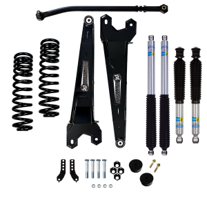 KRYPTONITE FORD SUPER DUTY F250/F350 STAGE 3 LEVELING KIT WITH BILSTEIN SHOCKS 2017-2025 (KRFD17STAGE3BIL) - KRFD17STAGE3BIL