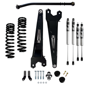 KRYPTONITE FORD SUPER DUTY F250/F350 STAGE 3 LEVELING KIT WITH FOX SHOCKS 2017-2025 (KRFD17STAGE3FOX) - KRFD17STAGE3FOX