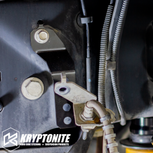 KRYPTONITE - KRYPTONITE FORD SUPER DUTY F250/F350 BRAKE LINE DROP BRACKET KIT 2017-2025 (KRFB17) - KRFB17 - Image 2