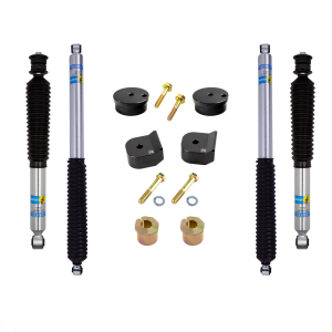 KRYPTONITE - KRYPTONITE FORD SUPER DUTY F250/F350 STAGE 1 LEVELING KIT WITH BILSTEIN SHOCKS 2005-2016 - KRFD05STAGE1BIL - Image 1