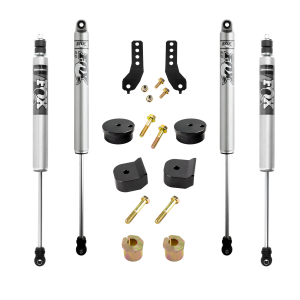 KRYPTONITE - KRYPTONITE FORD SUPER DUTY F250/F350 STAGE 1 LEVELING KIT WITH FOX SHOCKS 2017-2025 (KRFD17STAGE1FOX) - KRFD17STAGE1FOX - Image 1