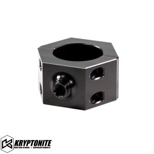 KRYPTONITE - KRYPTONITE FORD SUPER DUTY F250/F350 DEATH GRIP STEERING STABILIZER ADAPTER KIT 2008-2025 - Carli High Mount Steering Stabilizer for Kryptonite Drag Link - KRFSS04 - Image 2