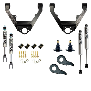 KRYPTONITE STAGE 3 LEVELING KIT WITH FOX SHOCKS 1999-2006 GM 1500 6 LUG TRUCKS/SUVS - KR99STAGE3FOX