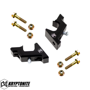 KRYPTONITE POLARIS RZR DEATH GRIP FRONT SWAY BAR BRACKET KIT 2018-2021 TURBO S (KRZRFSB3) - KRZRFSB3