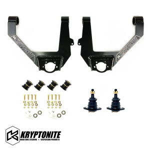 KRYPTONITE - KRYPTONITE STAGE 3 LEVELING KIT WITH FOX SHOCKS FOR 1/2 TON 6-LUG CHEVY/GMC TRUCKS 2007–2018 - KR12STAGE3FOX - Image 4