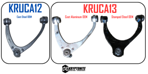 KRYPTONITE - KRYPTONITE UPPER CONTROL ARM KIT FOR 1/2 TON 6-LUG CHEVY/GMC TRUCKS 2007–2018 - KRUCA12 - Image 5