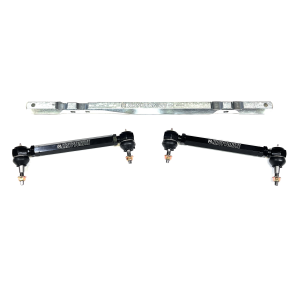KRYPTONITE SS CENTER LINK AND TIE ROD PACKAGE FOR 2011–2025 CHEVY/GMC 2500HD/3500HD - Factory Size Outer Rod End - KRCLP11