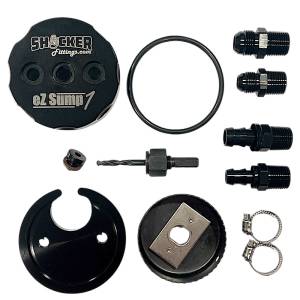 Shocker Fittings - Shocker Compact 4" Single Port Billet Diesel Fuel Sump Kit - Image 2