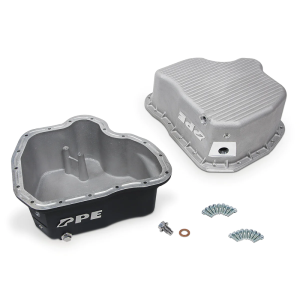 PPE - PPE Black High-Capacity Deep Duramax Engine Oil Pan for 2001-2010 6.6L - Image 2